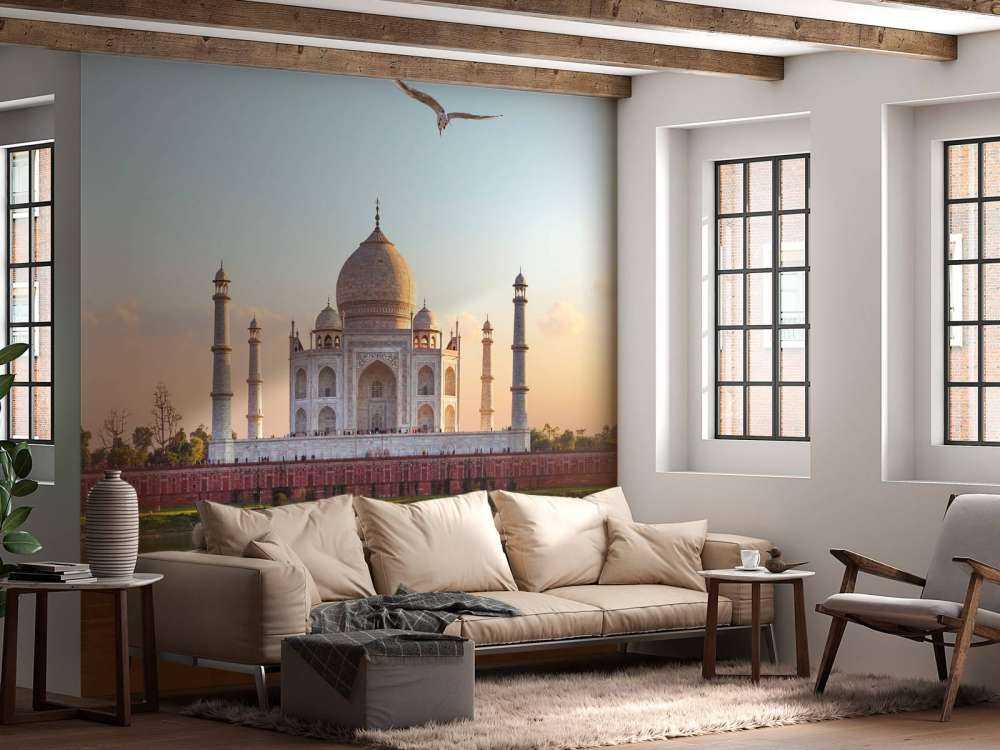 Taj Mahal le matin