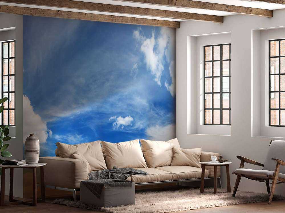 Ciel bleu avec des nuages