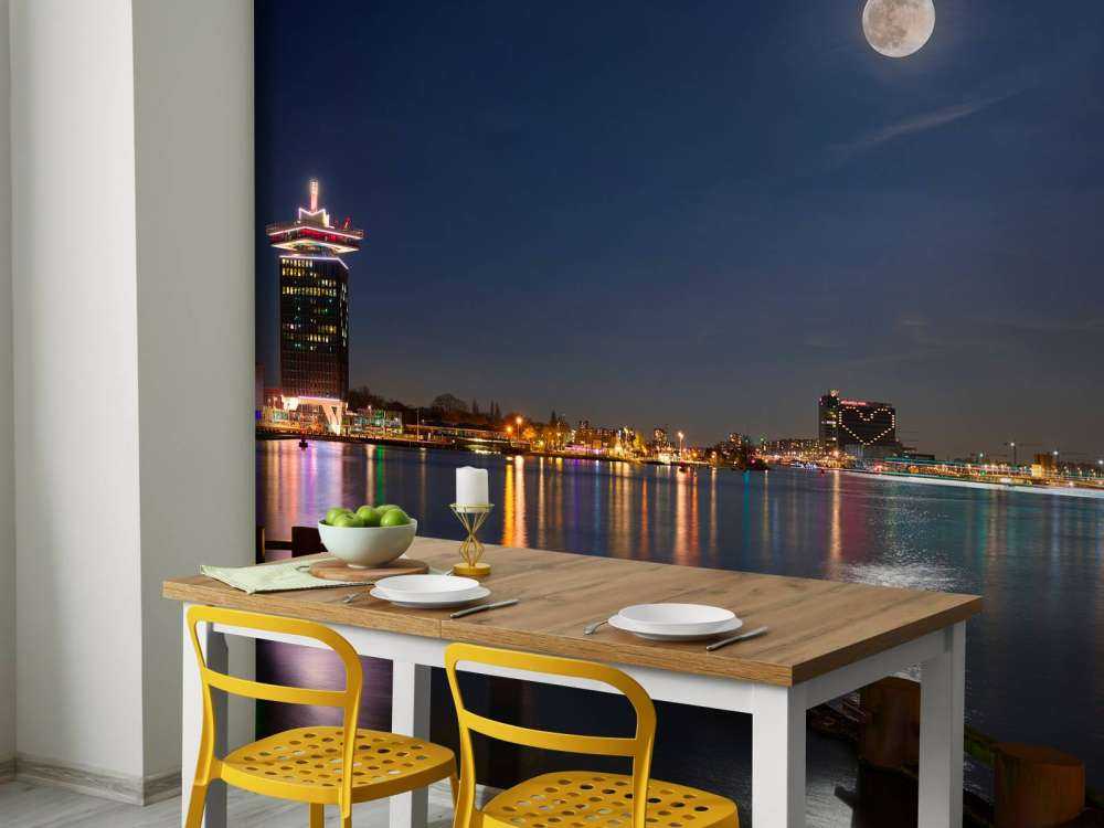 Super-Moon à Amsterdam