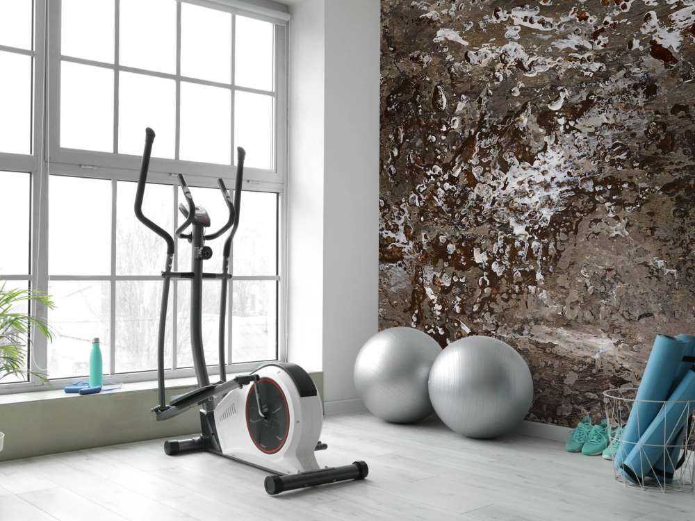 Structure peinte en anthracite