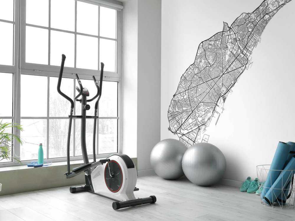 Plan de Barcelone, blanc