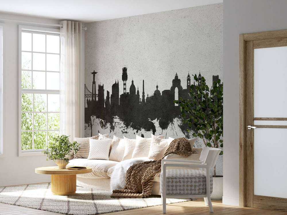 Aquarelle skyline, Lisbonne