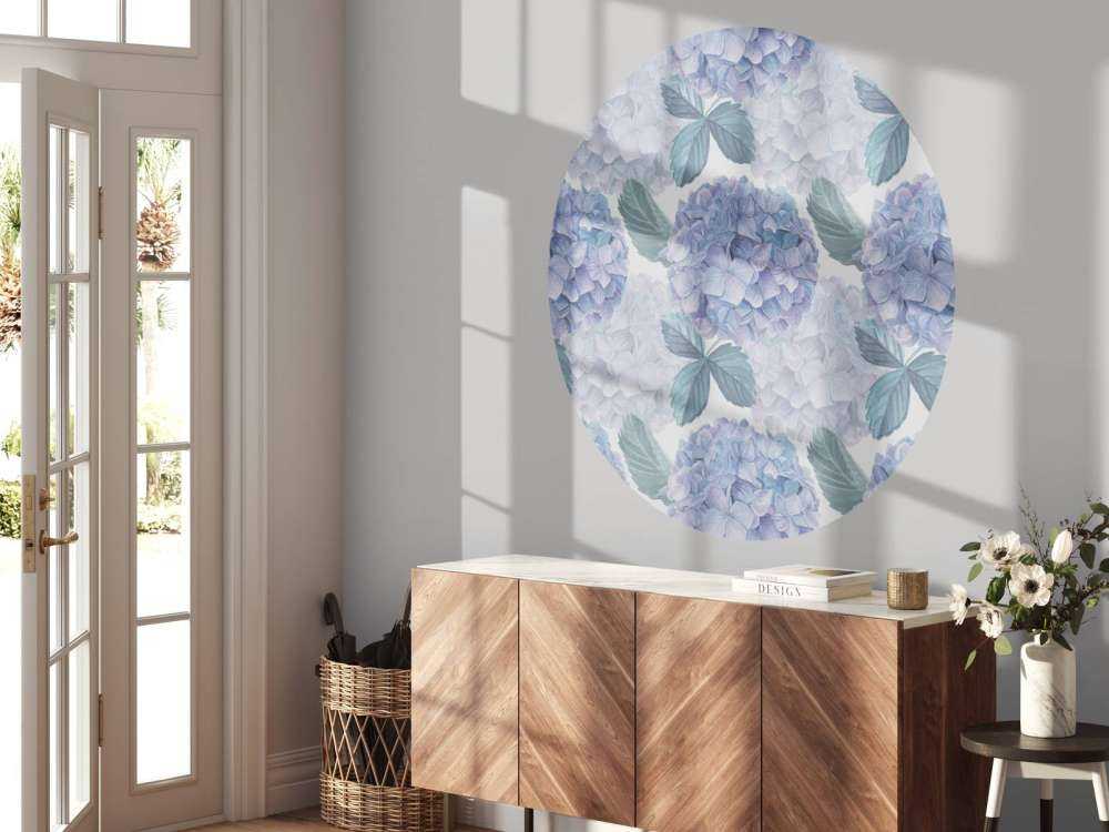 Rosée sur les Hortensias