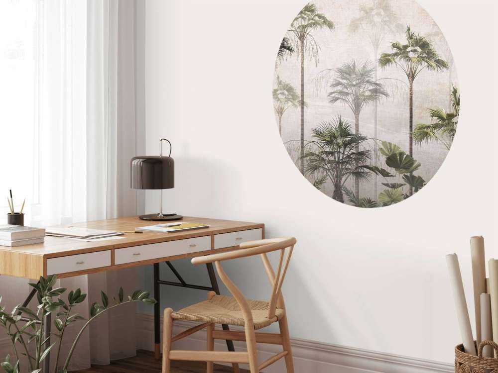 Sérénité des Palmiers Silencieuse