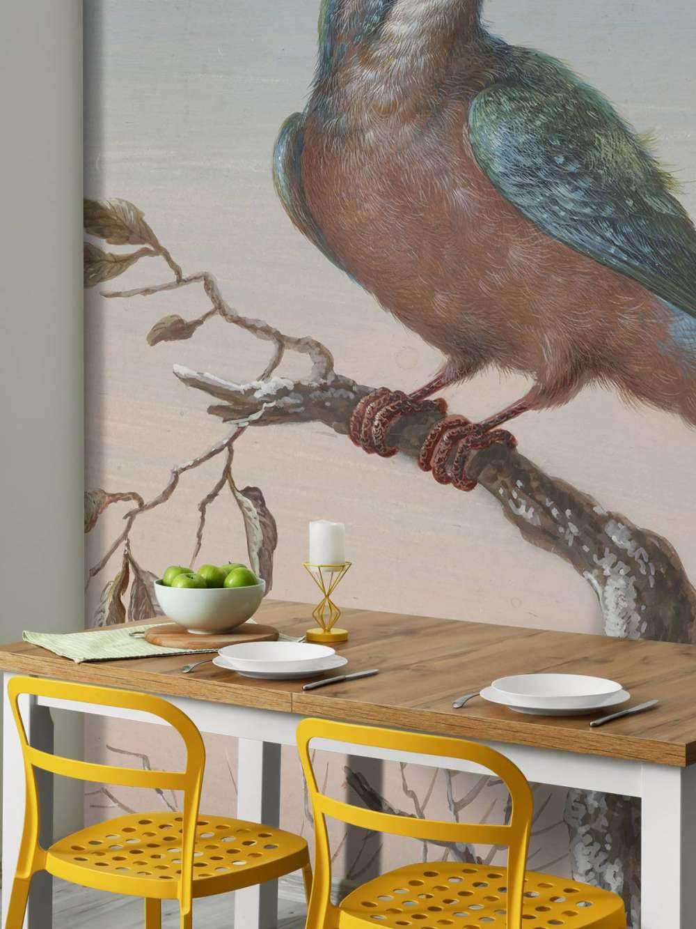 Martin-pêcheur peinture