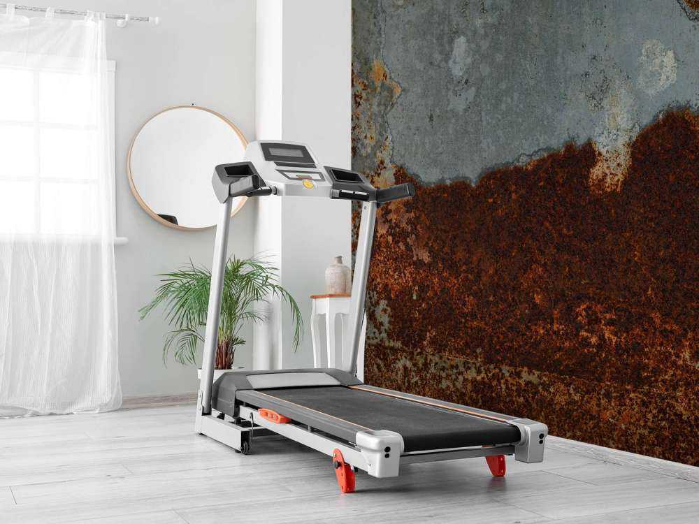 Structure rouillée métal