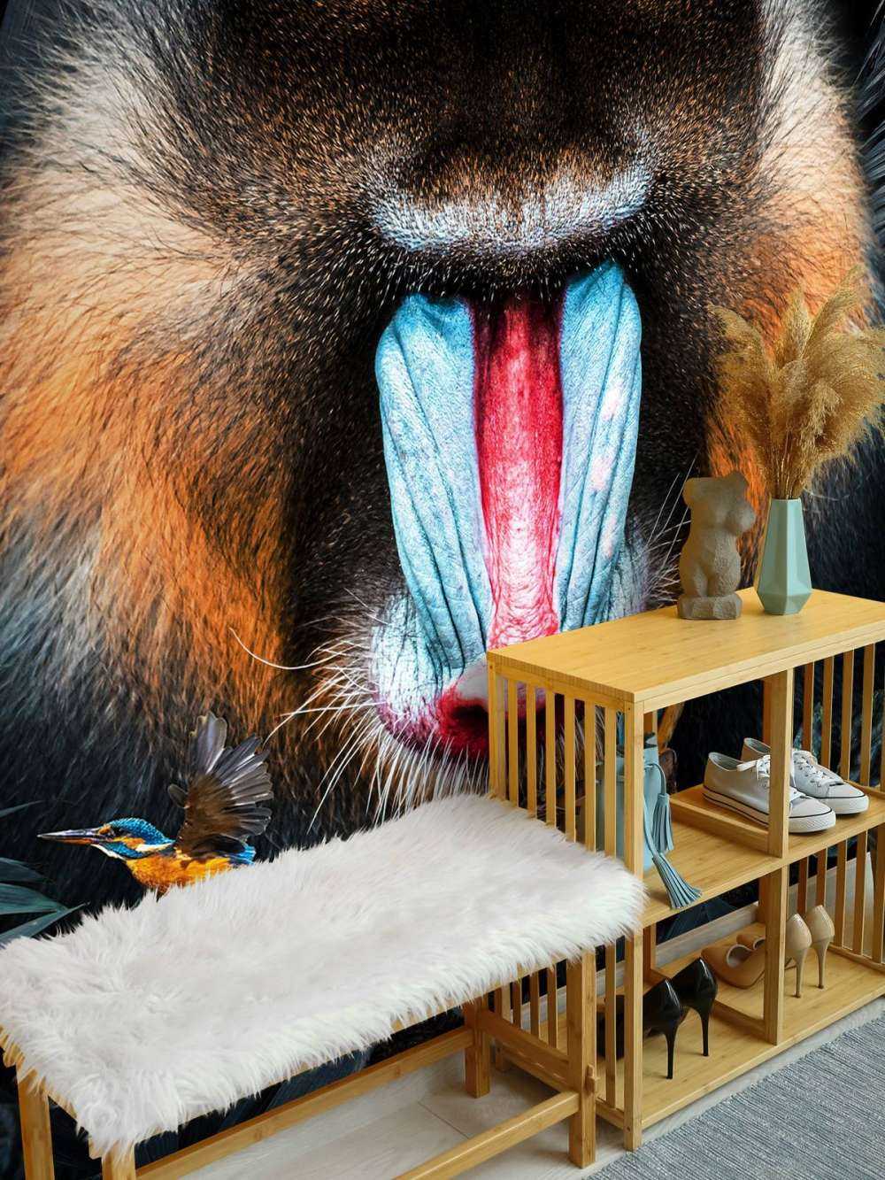 Mandrill Portrait