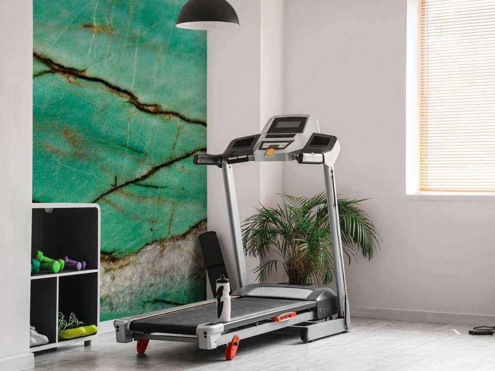 Gros plan sur une bille verte