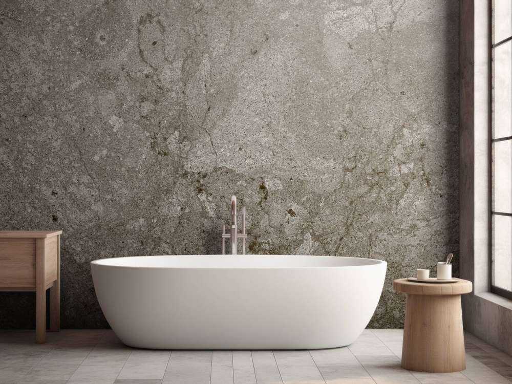 Marbre avec teinte sable gris