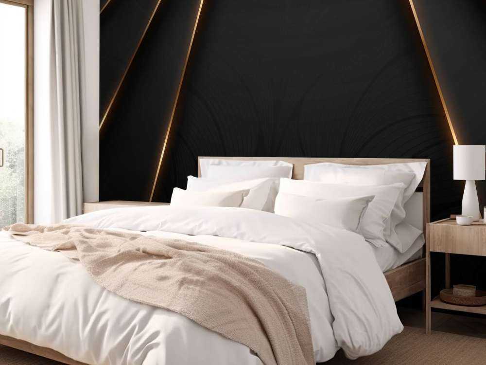 Lignes dorées ornées