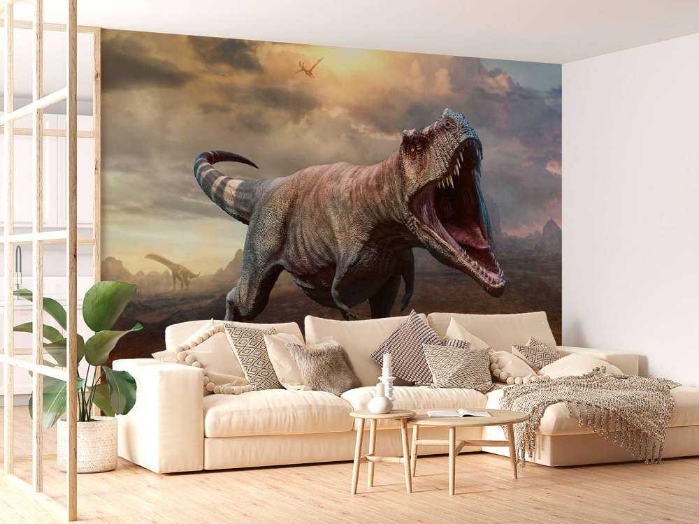 Tyrannosaurus Rex agressif