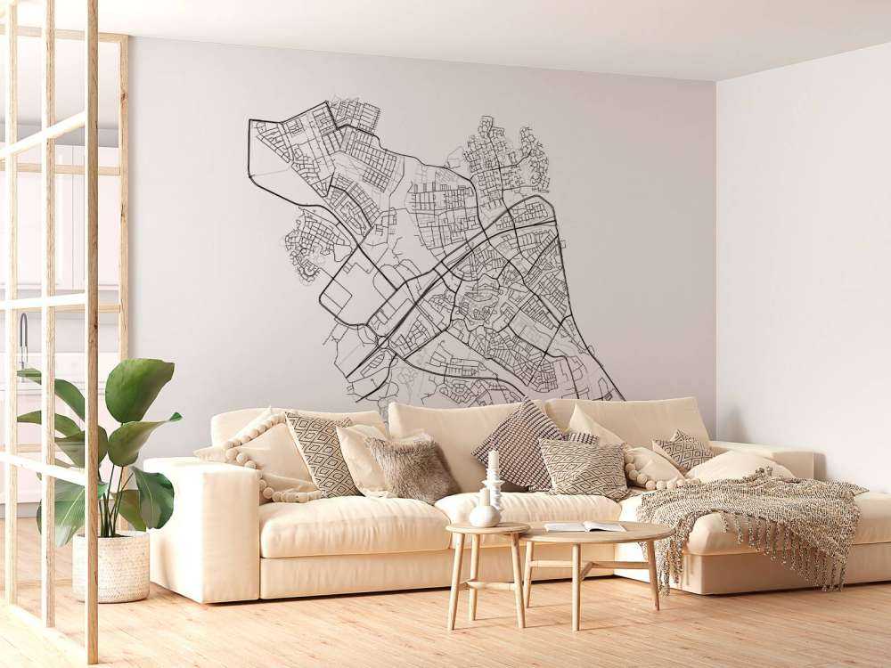 Carte de Zwolle, blanc