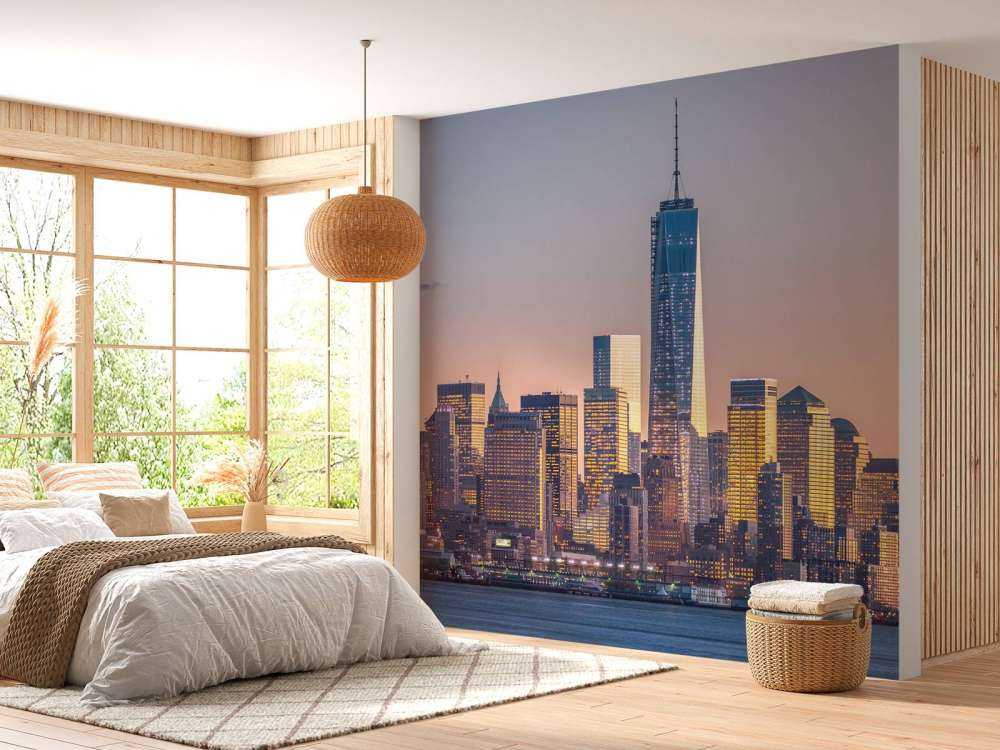 Coucher de soleil à New York