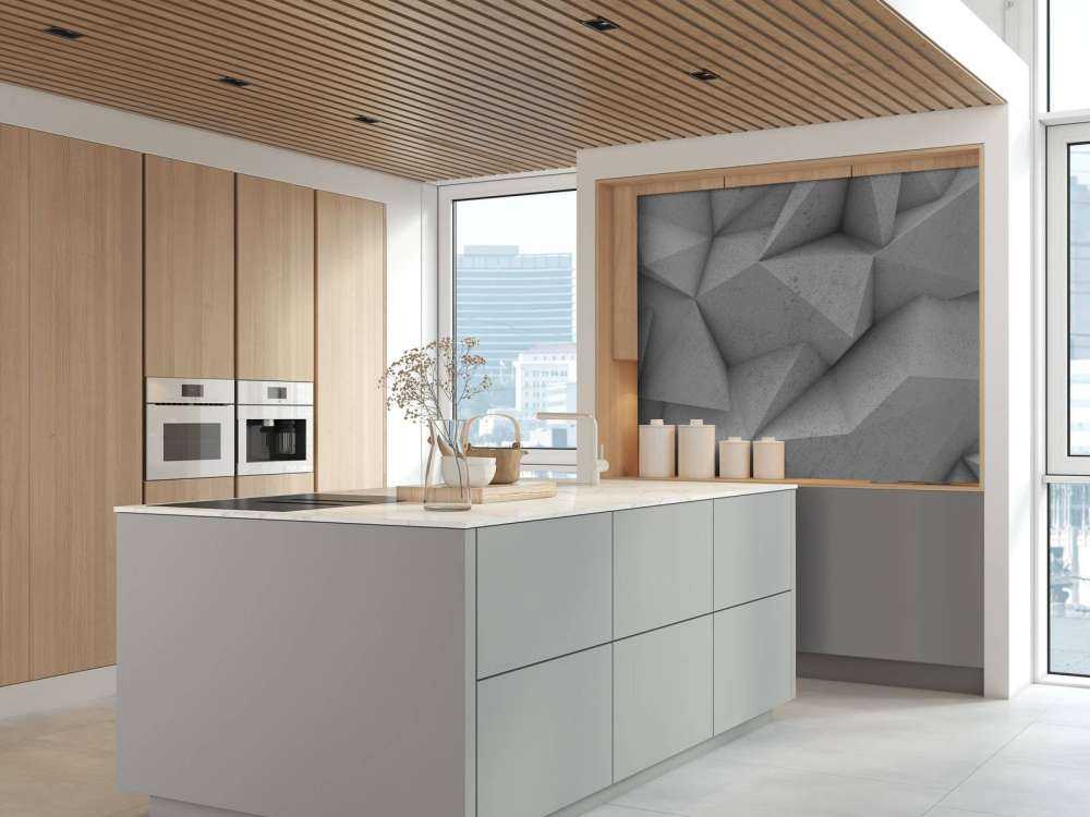 Béton 3D forme angulaire