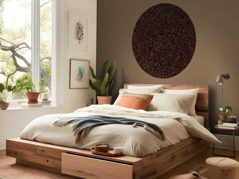 Grains de café torréfiés