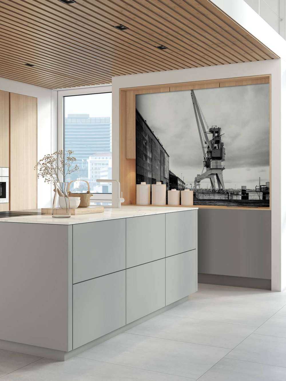 Grue portuaire sur l'ancien site RDM Heijplaat Rotterdam 