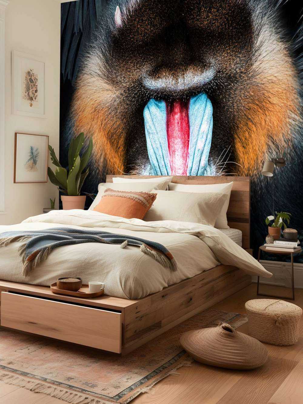 Mandrill Portrait