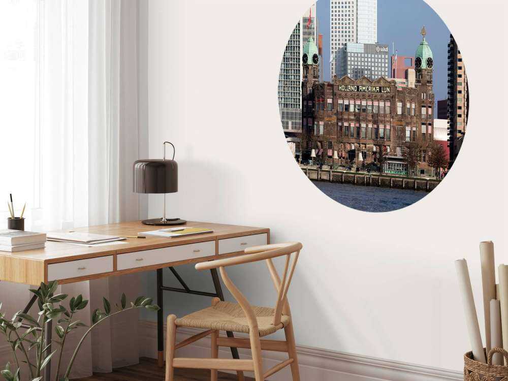 Hôtel New York Rotterdam en couleur 