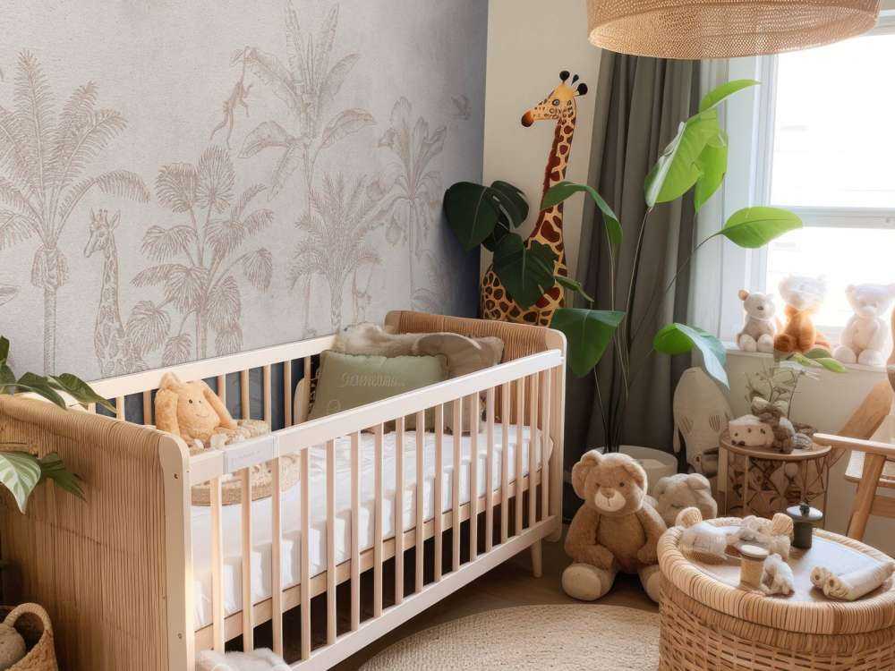Animal tropical jungle taupe