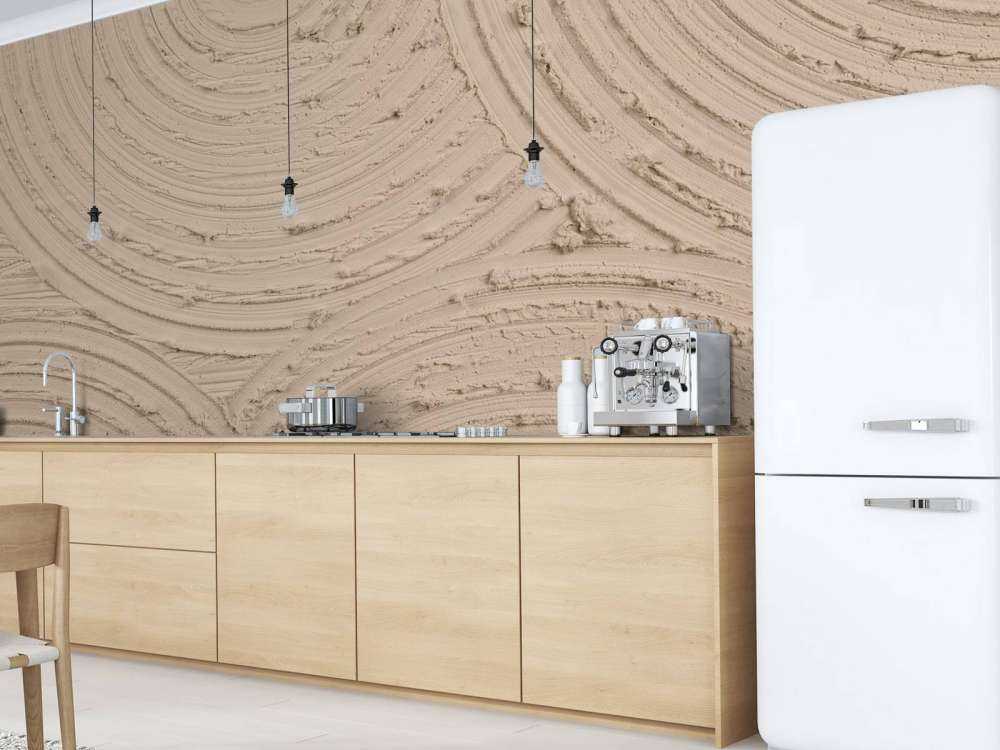 Cercles Zen avec structure en taupe