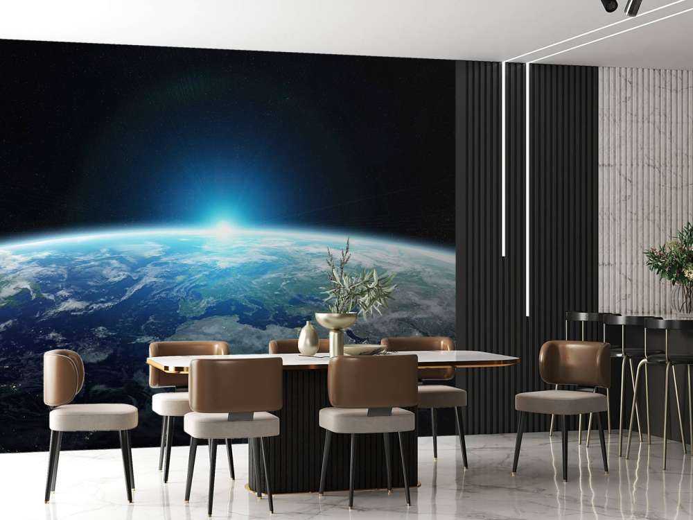 La terre vue d'en haut