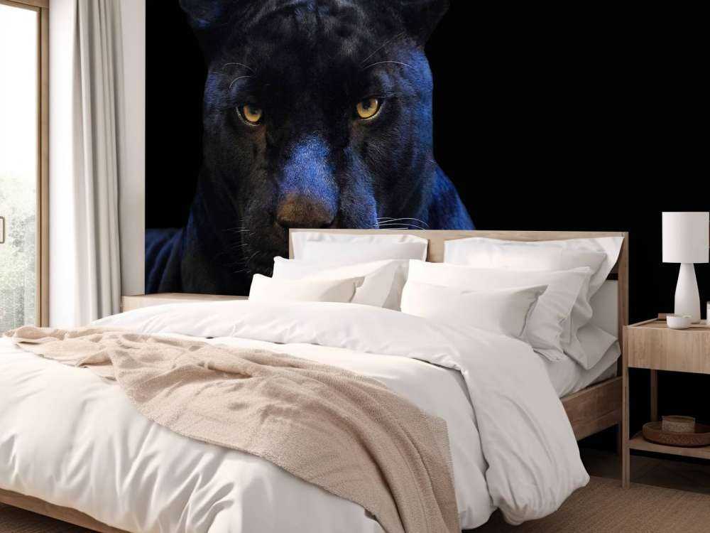 Gros plan sur une panthère