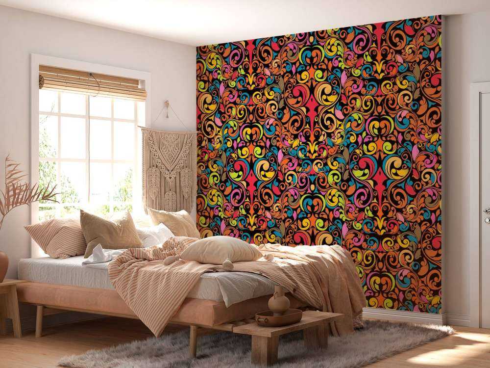 Figures abstraites colorées