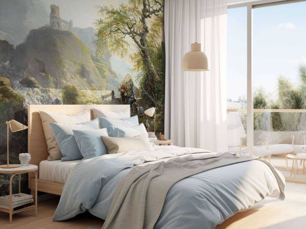 Paysage de montagne près de Düsseldorf