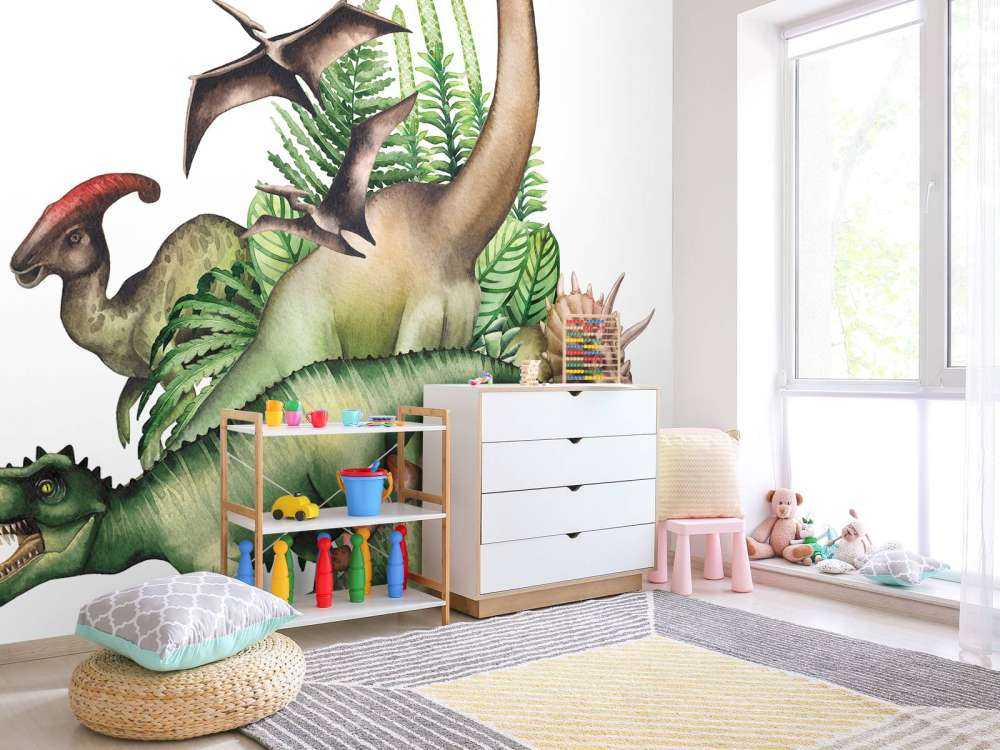 Dino's à l'aquarelle