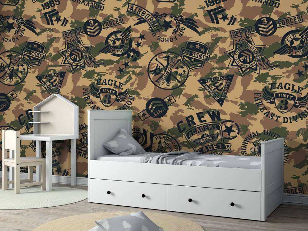 Camouflage avec logos
