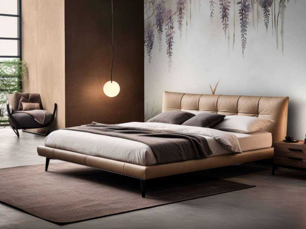 Glycine et Graminées Beige