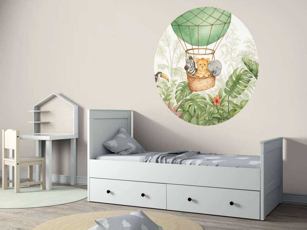 Jungleballon avec de petits amis