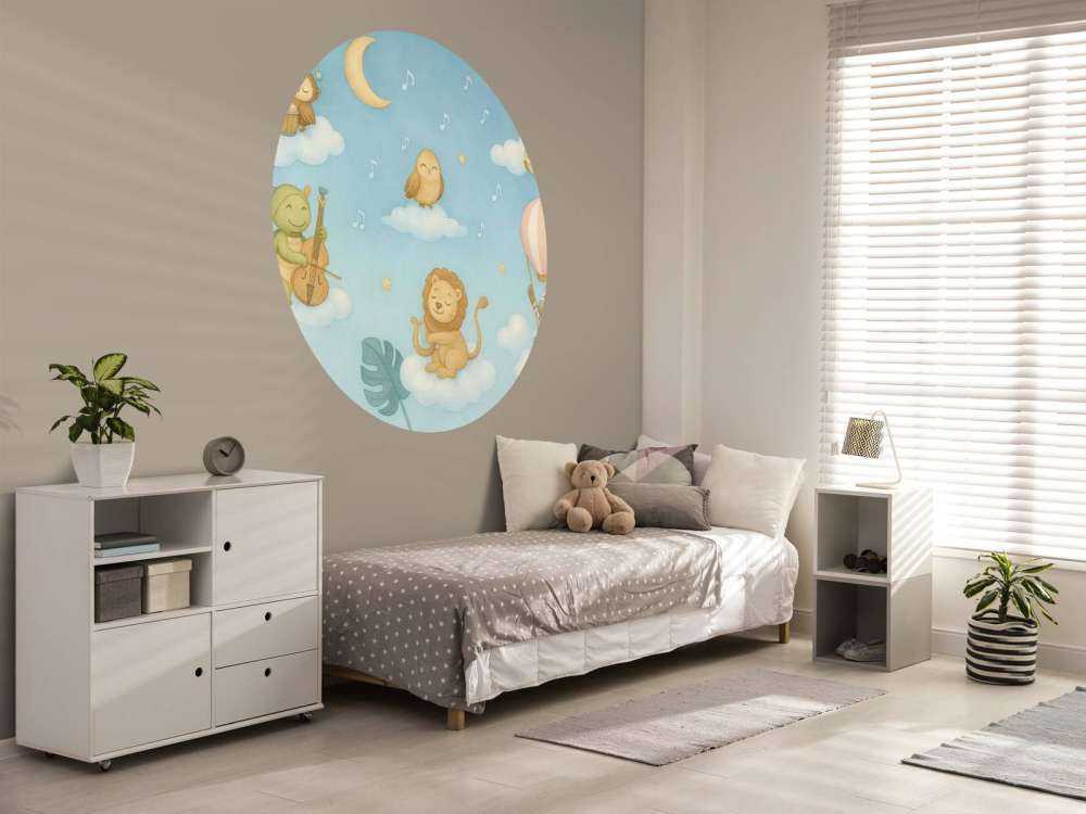 Concert nocturne dans les nuages