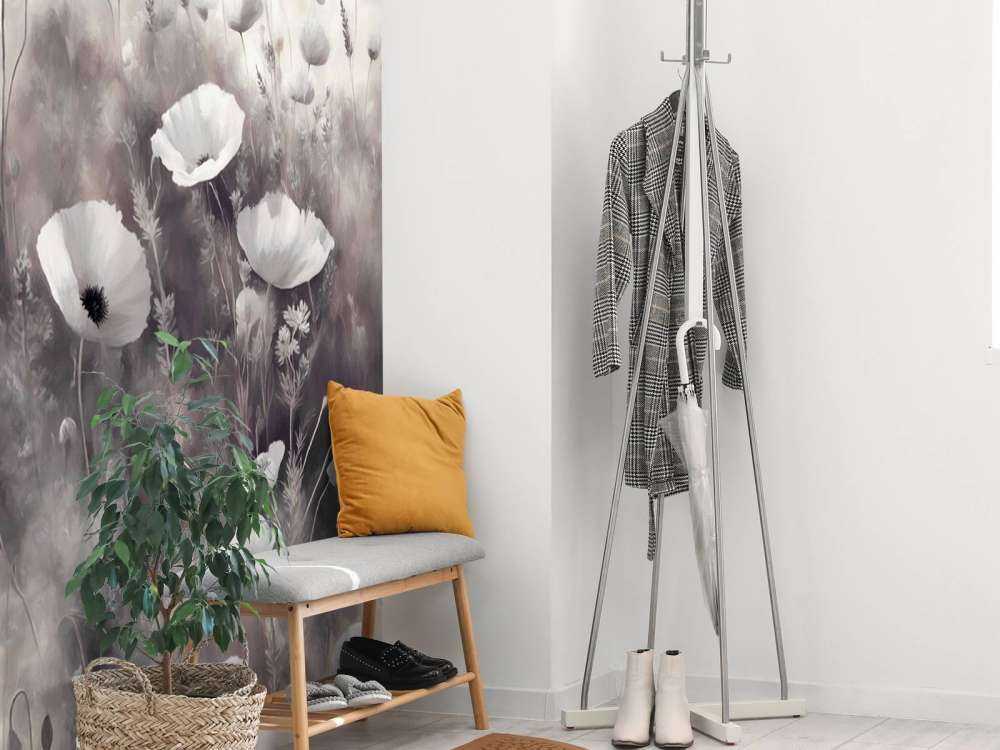 Danse de fleurs sauvages - noir