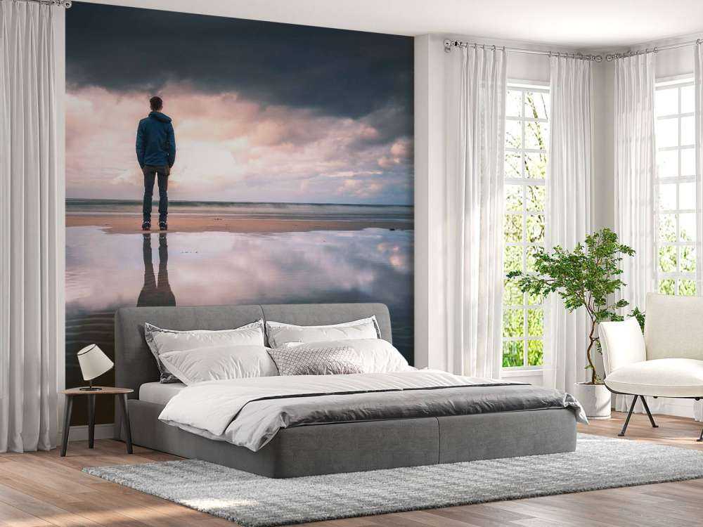 Silence sur une plage miroir