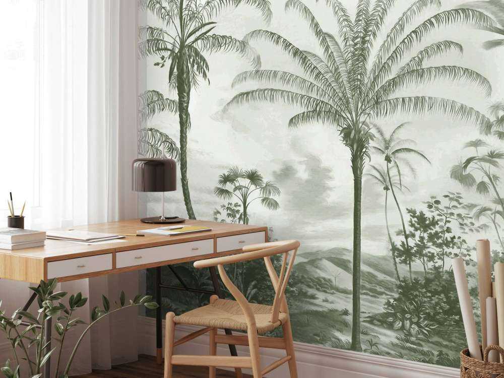 Tropiques Romantiques Verts