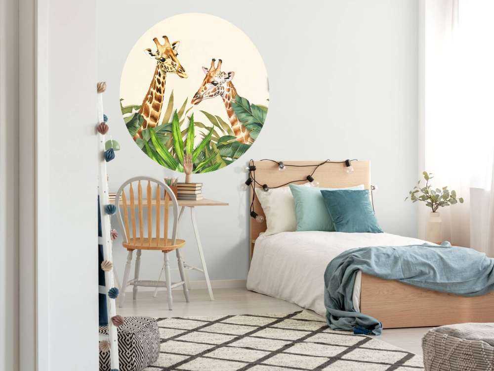 Paradis des girafes et de la faune exotique