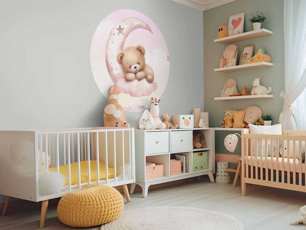 Des ours endormis sur la lune