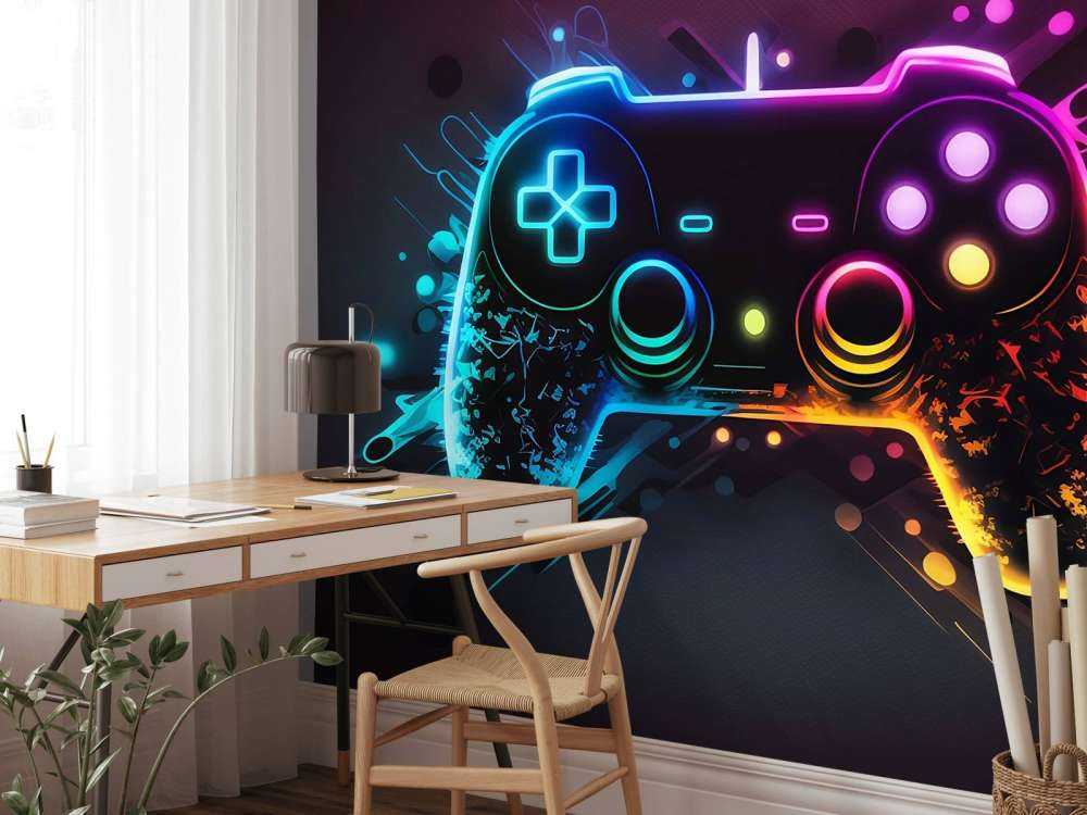 Explosion de jeux néon