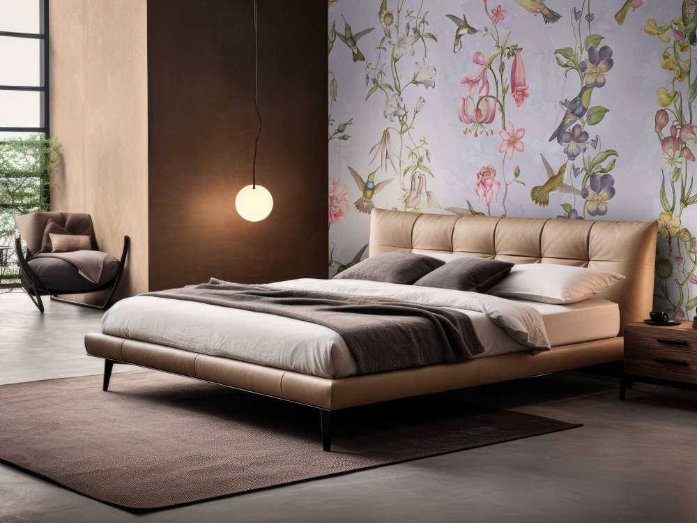 Weadow et Fleurs de Jardin Violet