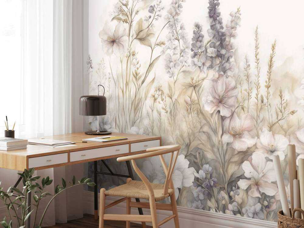 Jardin anglais tendre - orange