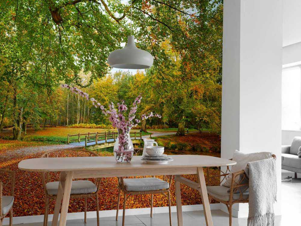 Un pont dans la forêt