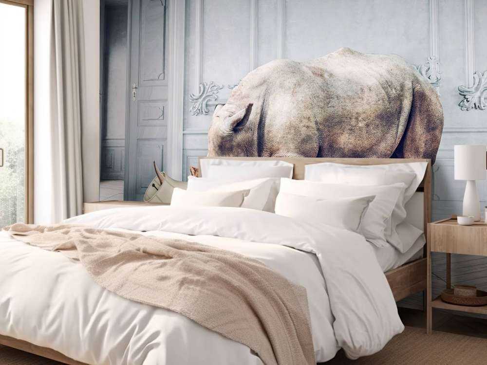 Rhinocéros avec abat-jour