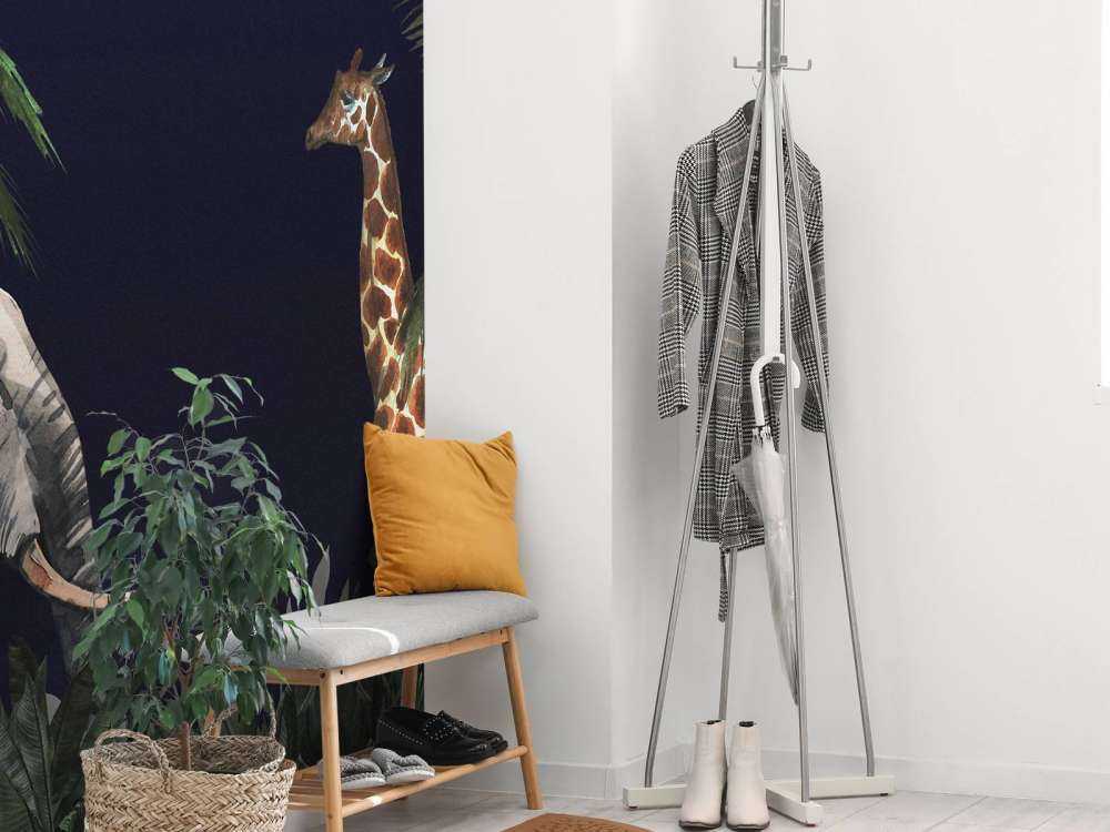 Les animaux de la jungle la nuit