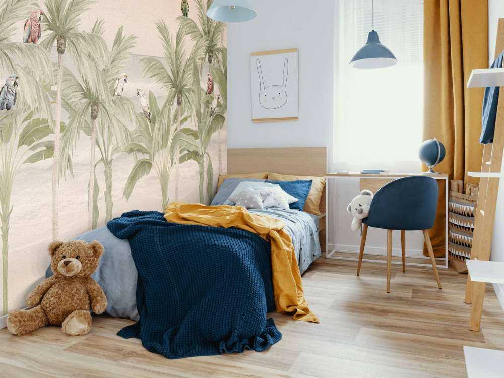 Perroquets sur la plage