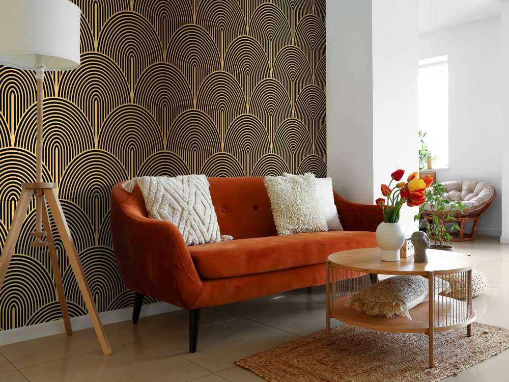 Papier peint Art déco