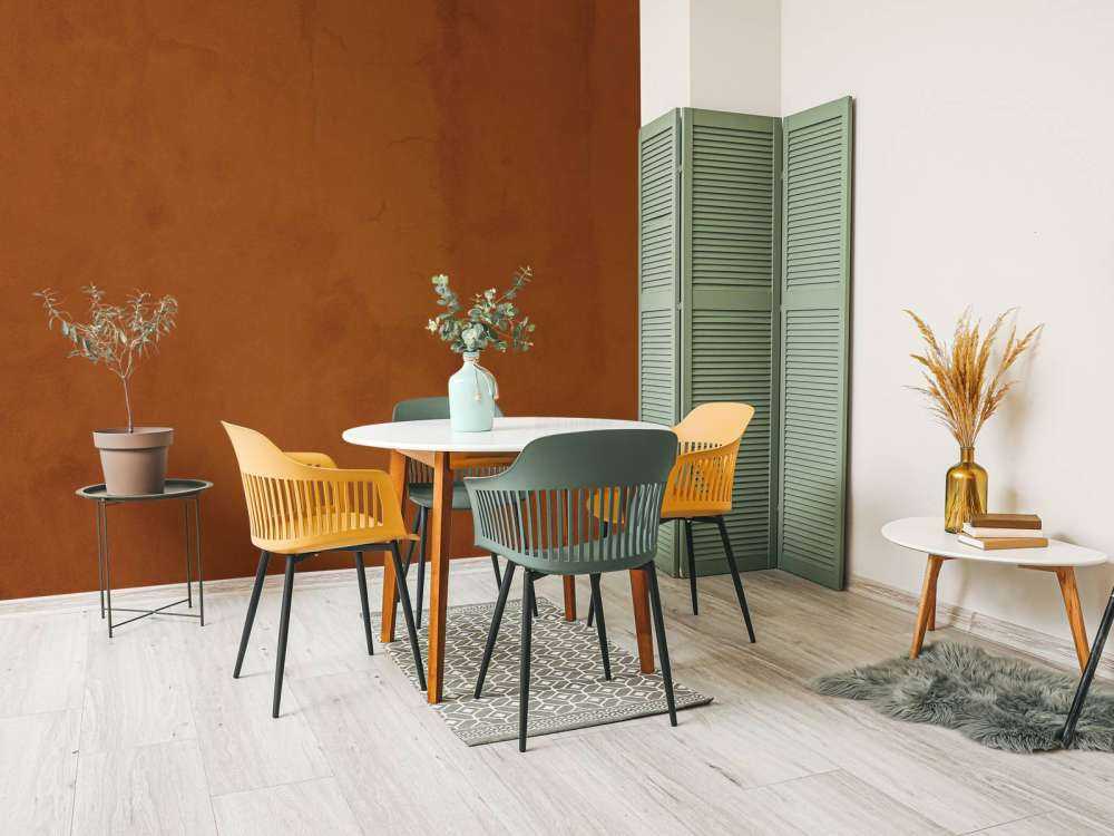 Béton rouge brun clair