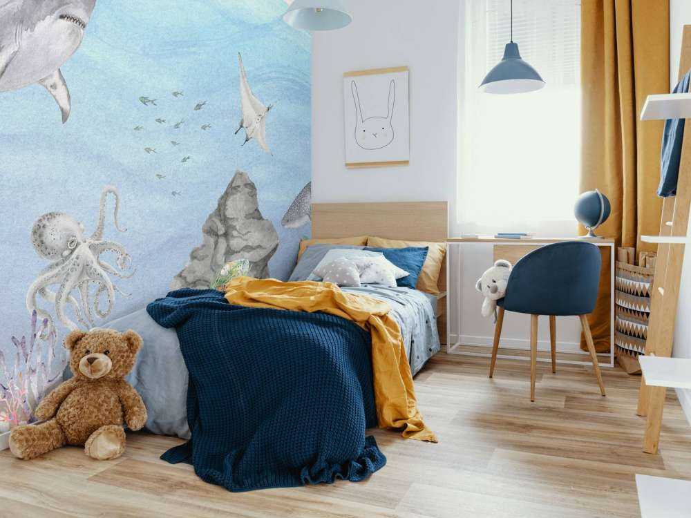 Le monde sous-marin avec les requins