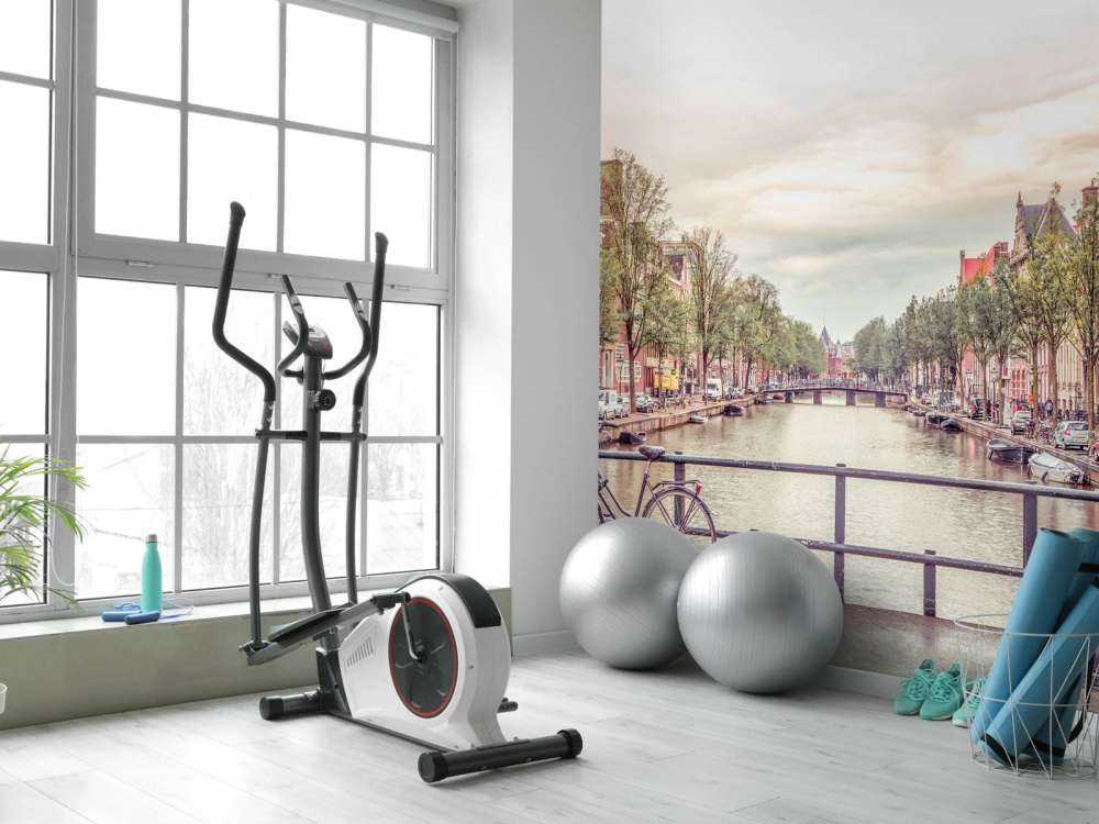 Amsterdam sous les nuages