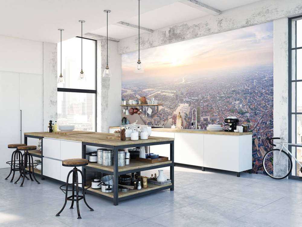 Photo aérienne Escaut Anvers